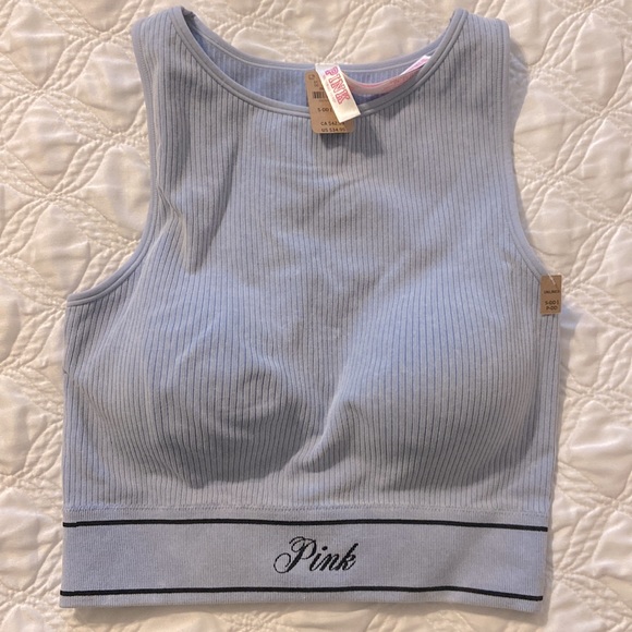 VS PINK Seamless High-neck Bra S-DD - Picture 4 of 6